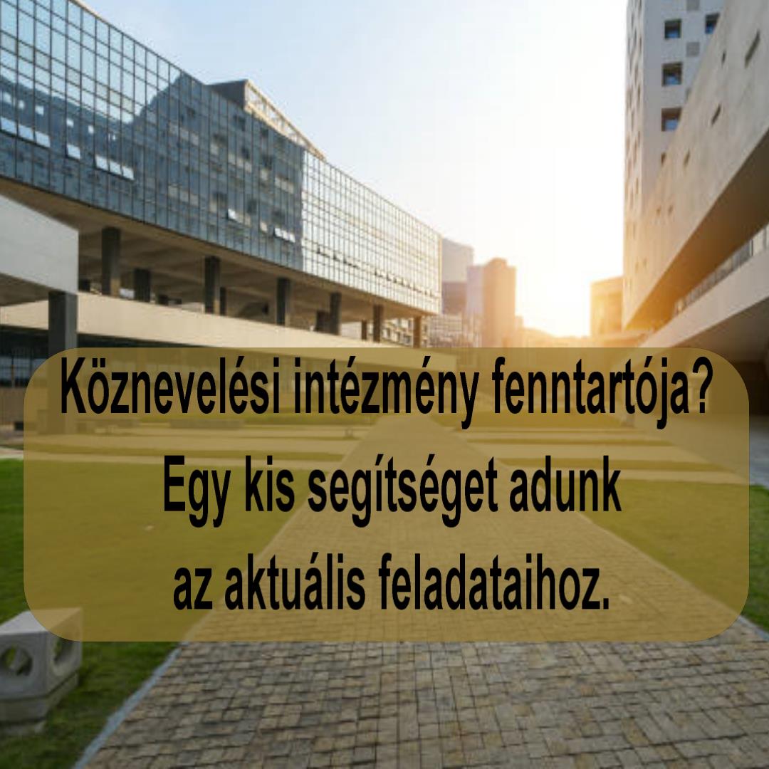 Aktuális Fenntartói feladatok.    ( május-augusztus közötti időszak)