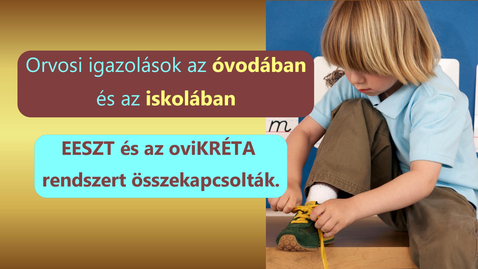 Orvosi igazolások az óvodában és az iskolában.