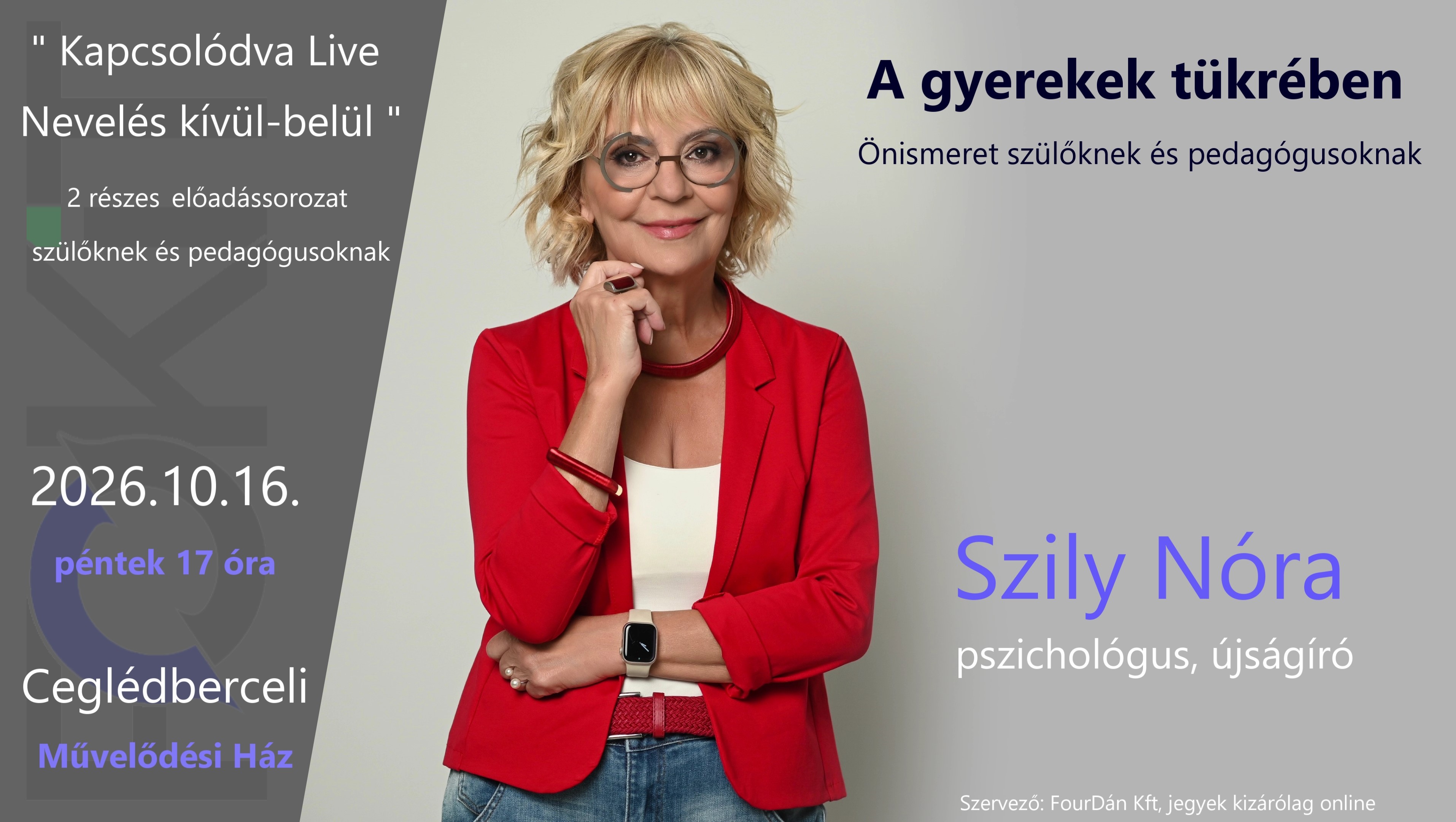 "Kapcsolódva Live- Nevelés kívül-belül"                                  A gyerekek tükrében – Önismeret szülőknek és pedagógusoknak.